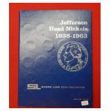 33 Jefferson Head Nickels with free book