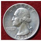 1939 S Washington Silver Quarter