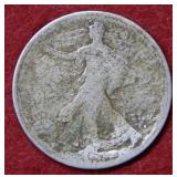 1916 D Walking Liberty Silver Half Dollar