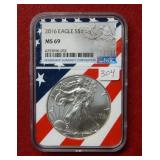 2016 Silver Eagle 1oz NGC MS69