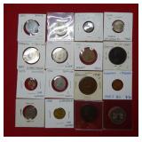 12 Foreign Coins