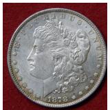 1878 7/8 Tail Feathers Morgan Silver Dollar
