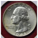 1946 Washington Silver Quarter