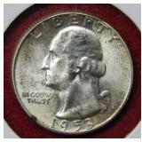 1953 S Washington Silver Quarter