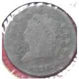 1810 Large Cent - rotated die