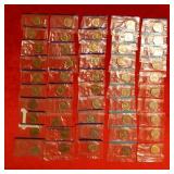 (50) Mixed Date Jefferson Nickels in Mint Wrapper