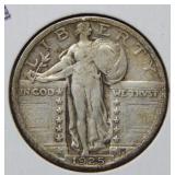 1925 Standing Liberty Silver Quarter