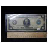 1914 $10 Federal Reserve Note