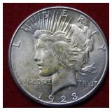 1923 S Peace Silver Dollar