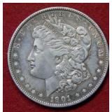 1901 Morgan Silver Dollar