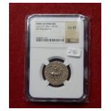 Indo-Scythians Azes 1/11 after c 58 BC NGC CH VF