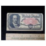 1875 US 50 Cent Fractional Currency