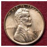 1947 Lincoln Wheat Cent