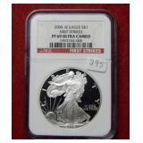 2006 W Silver Eagle NGC PF69 Ultra Cameo