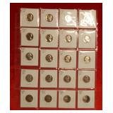 (20) Proof Jefferson Nickels back to 1957
