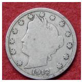 1912 S Liberty Head Nickel