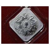 1oz 999.9 Silver - 'The Queen's Beasts'