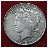 1927 S Peace Silver Dollar