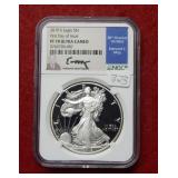 2019 S Silver Eagle NGC PF70 Ultra Cameo