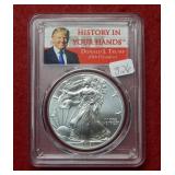 2018 Silver Eagle PCGS MS69 - First Strike