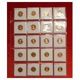 (20) Proof Lincoln Cents back to 1957