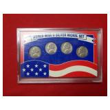 WWII Silver Jefferson Nickel Set