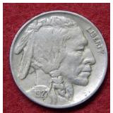 1927 Buffalo Nickel