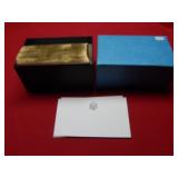 Box of Gilded Edges Presidential Seal Place Cards