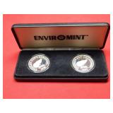 1997&1998 Stanley Cup Red Wings 1oz Silver Medals