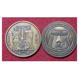 Two Boy Scout Medals
