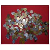 Two Pounds of Foreign Coins