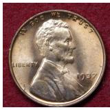 1937 Lincoln Wheat Cent