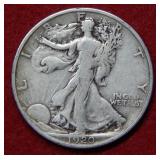 1920 S Walking Liberty Silver Half Dollar