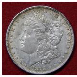 1878 Morgan Silver Dollar 7/8 Tail Feathers