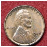 1935 S Lincoln Wheat Cent