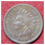 1867 Indian Head Cent