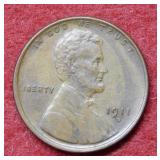 1911 D Lincoln Wheat Cent