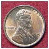 1919 Lincoln Wheat Cent
