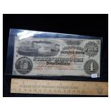 $4 Missouri Defence Bond - Not Issued UNC