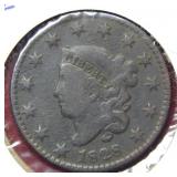 1828 Large Cent