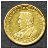 1905 US $1 Lewis & Clark Gold Coin
