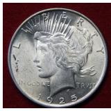 1925 Peace Silver Dollar Coin