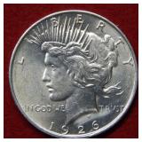 1926 D Peace Silver Dollar