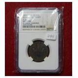 1808 Indian 10 Cash Madras Presidency NGC Genuine