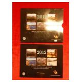 2012 American the Beautiful UNC Quarters