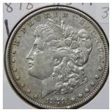 1878 Morgan Silver Dollar 7/8 Tail Feathers