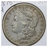 1878 CC Morgan Silver Dollar Coin