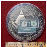 1928/1929 George Washington Banknote Token***