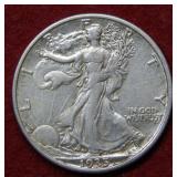 1935 S Walking Liberty Silver Half