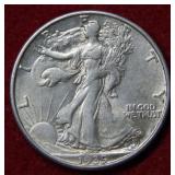 1935 D Walking Liberty Silver Half Dollar